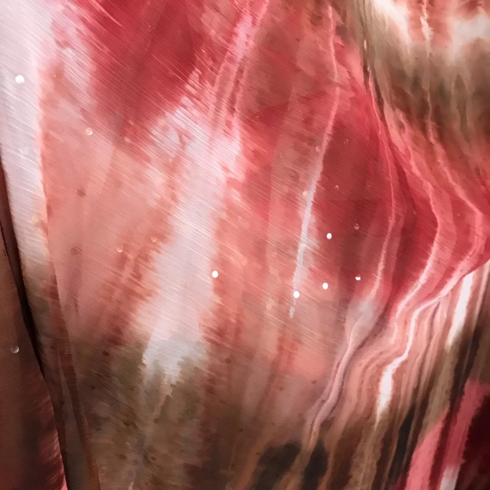 Tie-Dye Chiffon Fabric